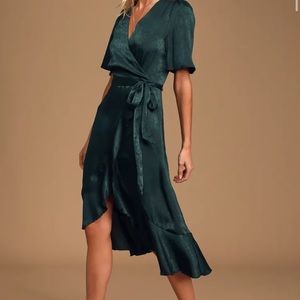 Lulus Wrapped Up In Love Dress